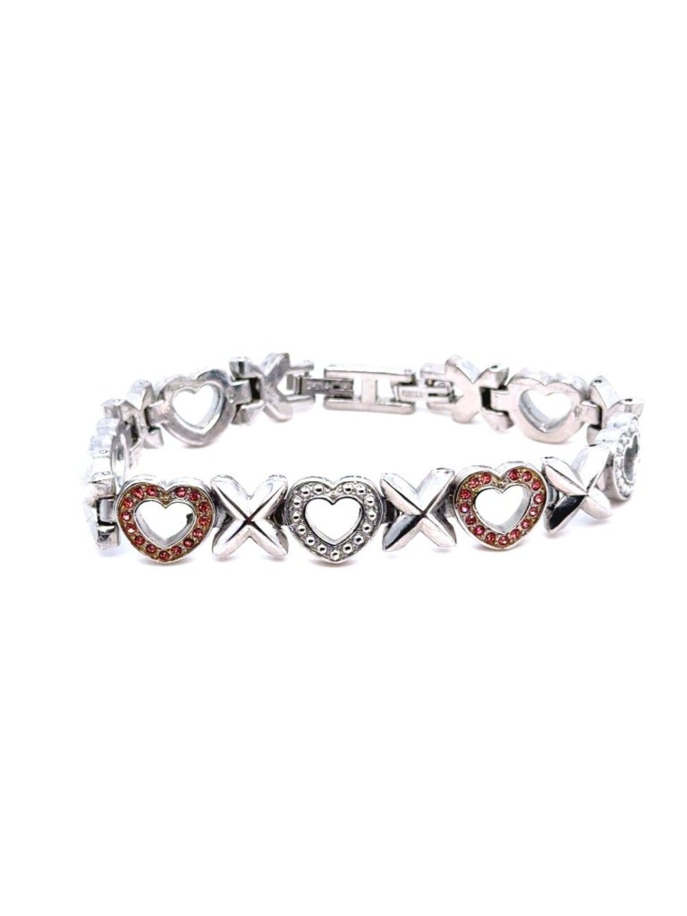 Pave XOXO Bracelet (d)